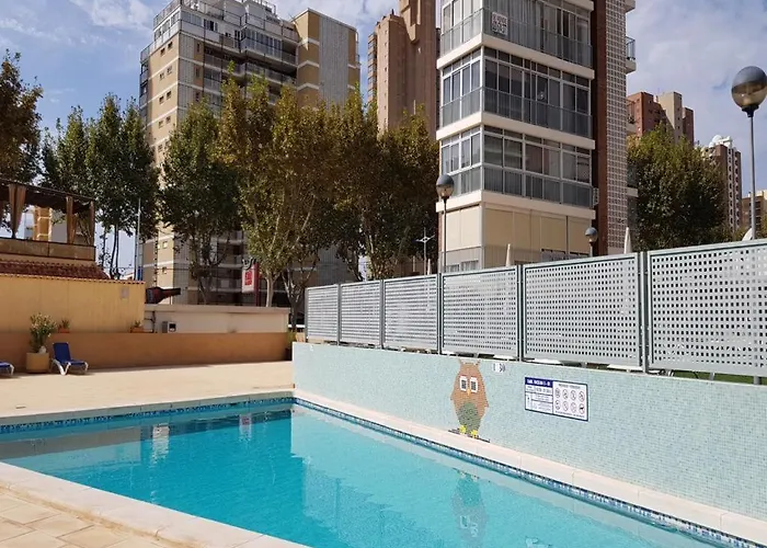 Appartamento Playa Levante 2ª Linea 2 Hab, Maximo 3 Adultos Piscina -Opcion Garaje Extra- Benidorm